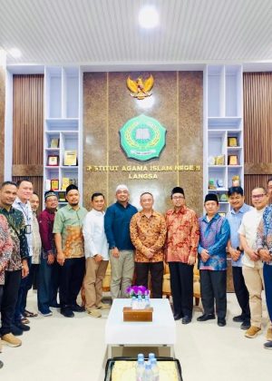 Prof. Isom Inspektur IV Kemenag RI Kunjungi IAIN Langsa